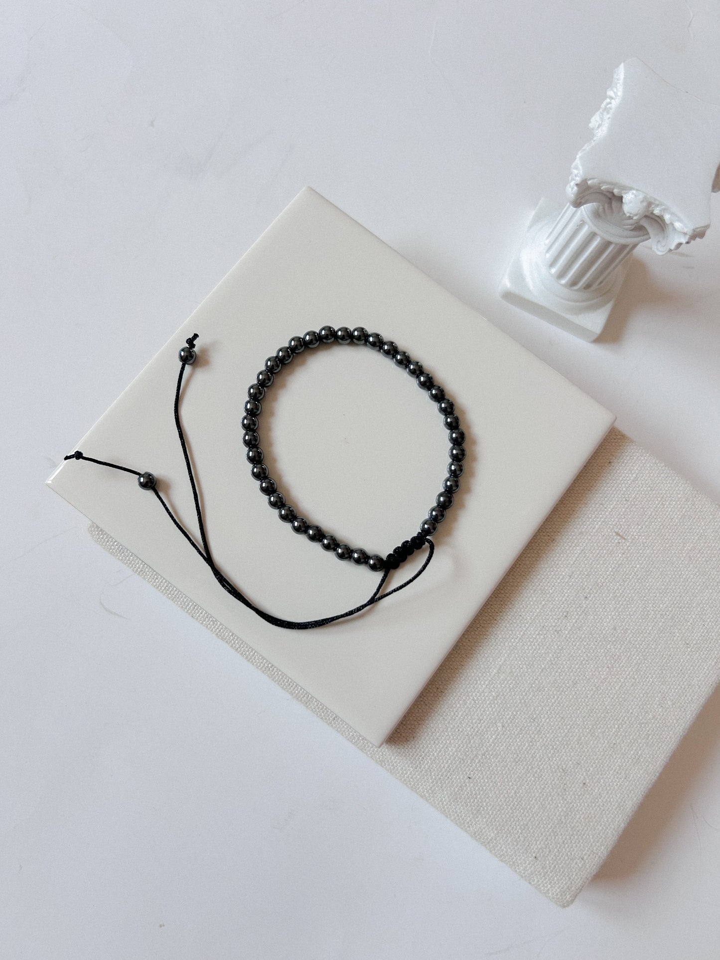 Pulseira Hematite Ajustável