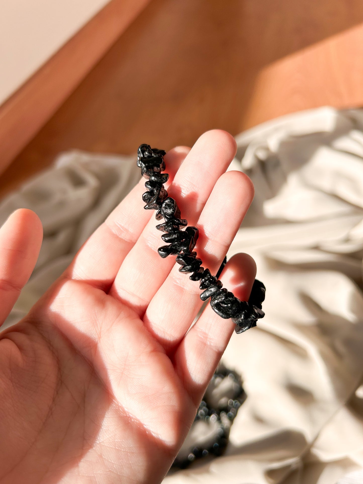 Pulseira Turmalina Negra Chip