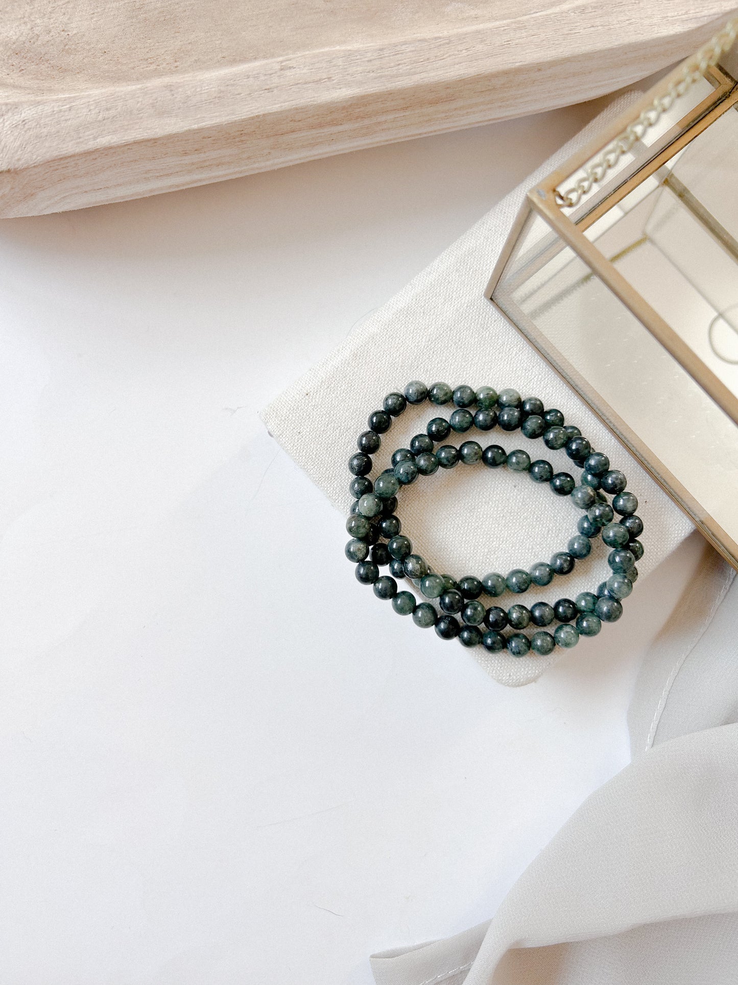 Pulseira Cianite Verde