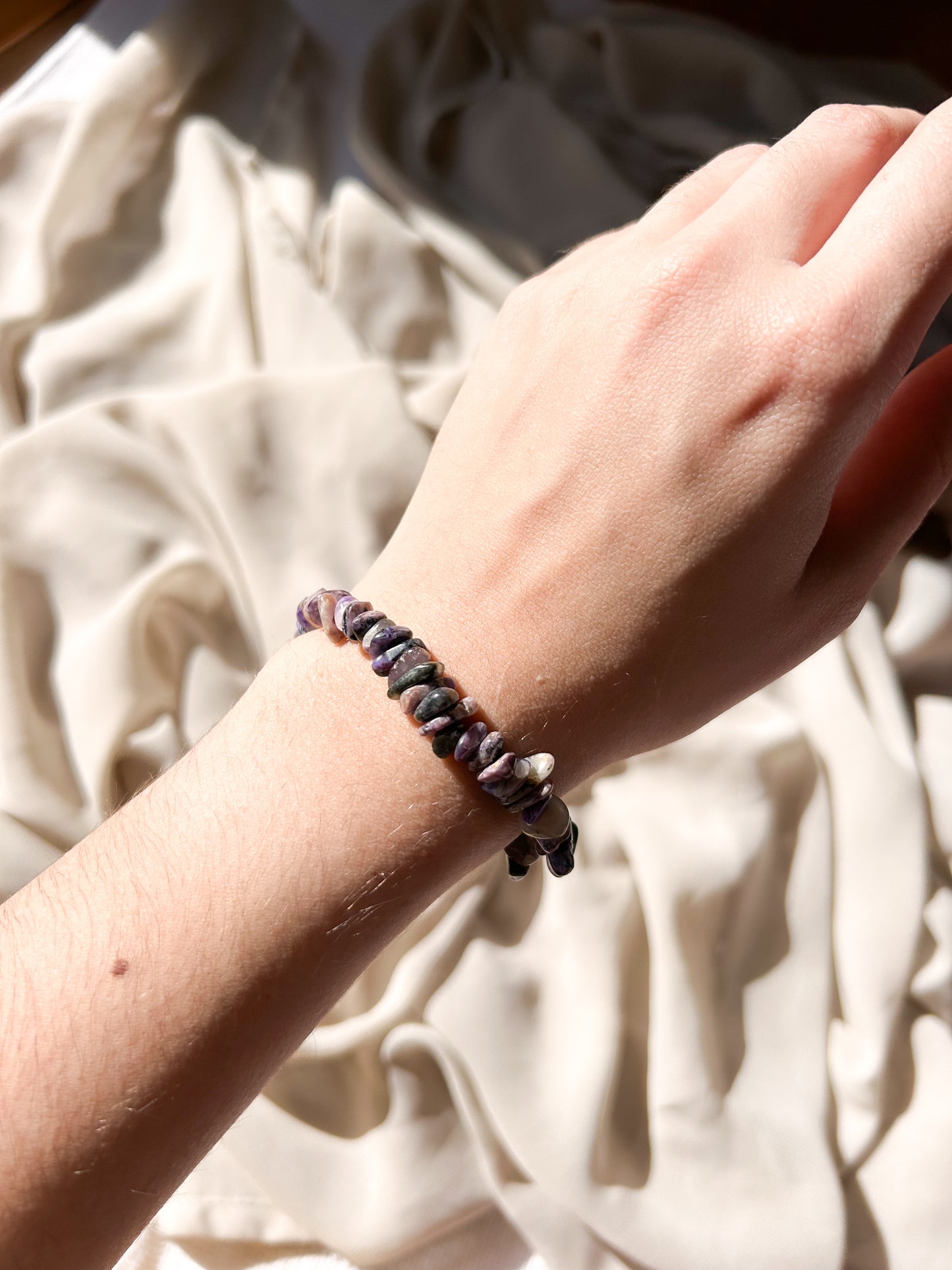 Pulseira Charoite Chip