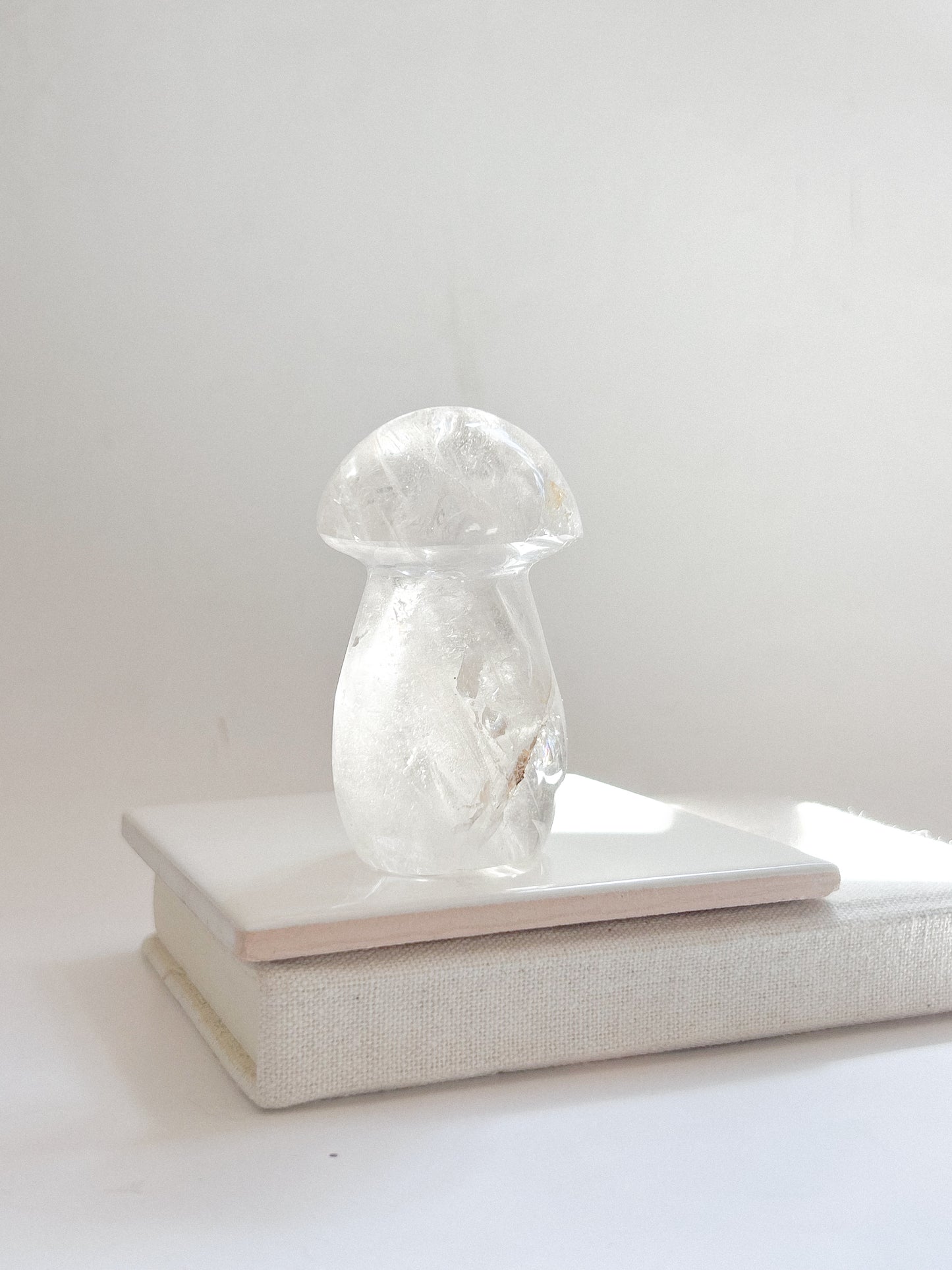 Cogumelos Quartzo Cristal