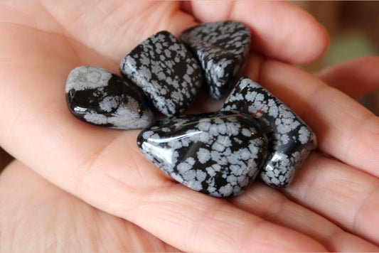 Obsidiana Floco de Neve