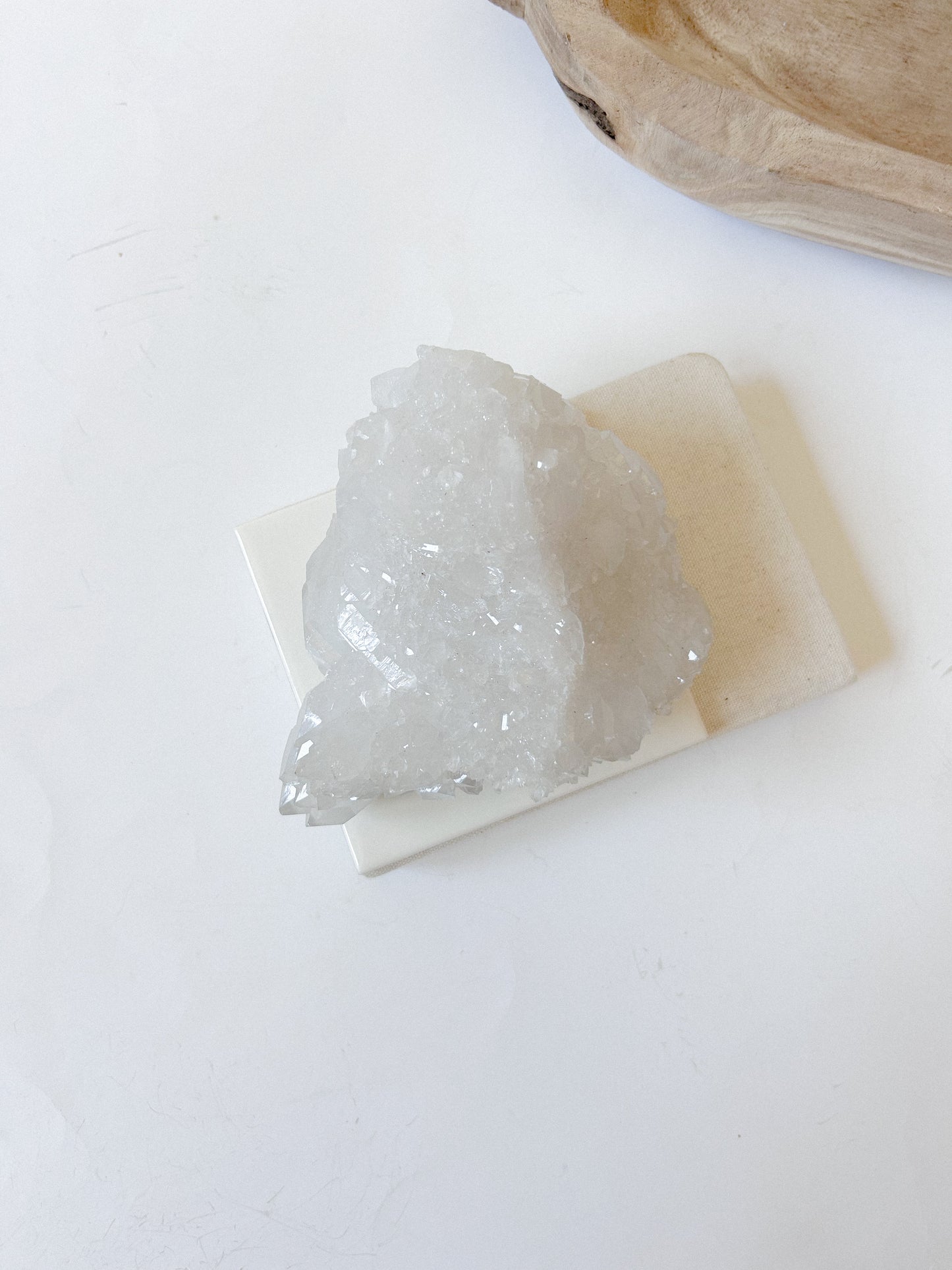Drusa Quartzo Cristal