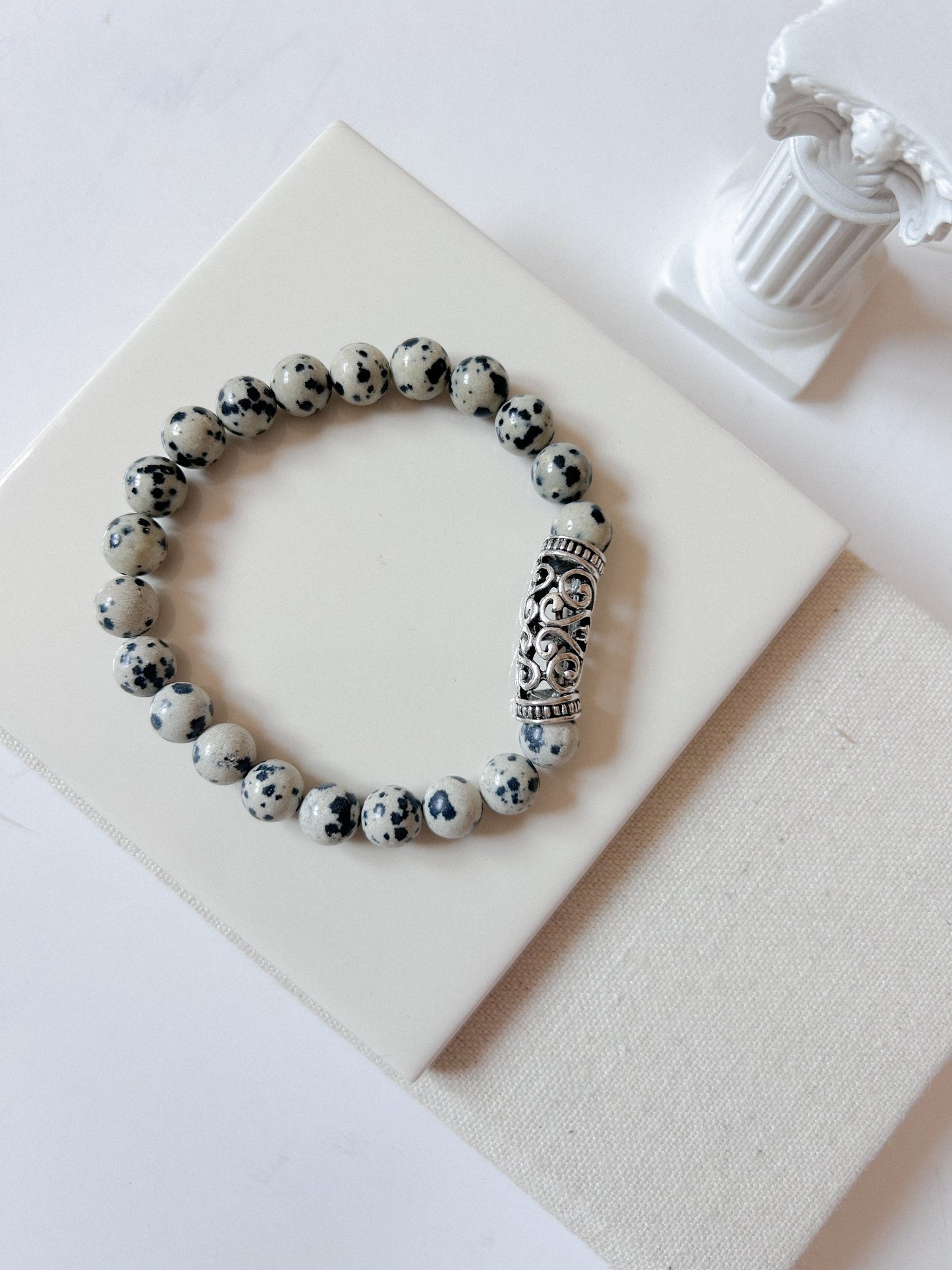 Pulseira Jaspe Dálmata