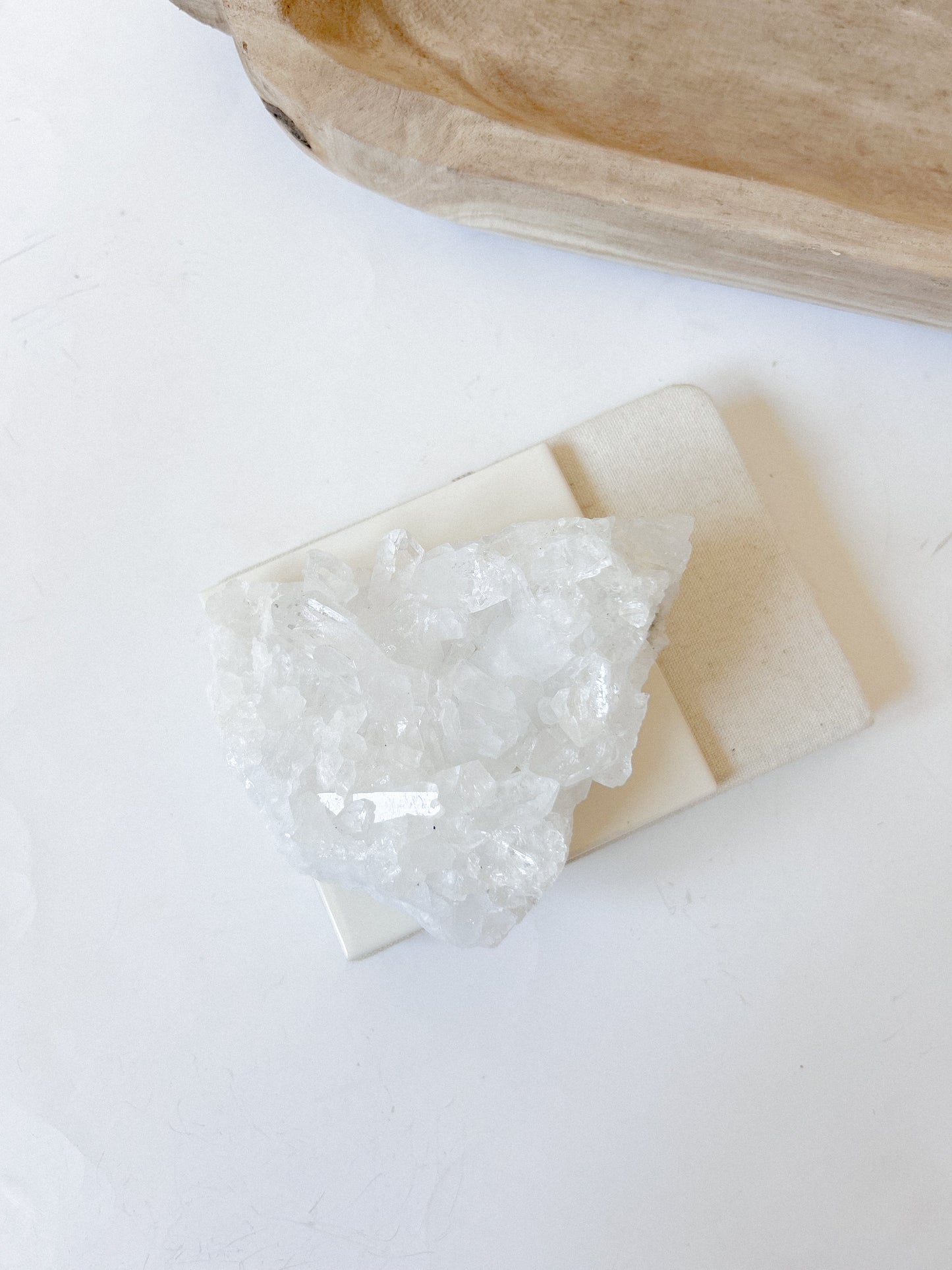 Drusa Quartzo Cristal