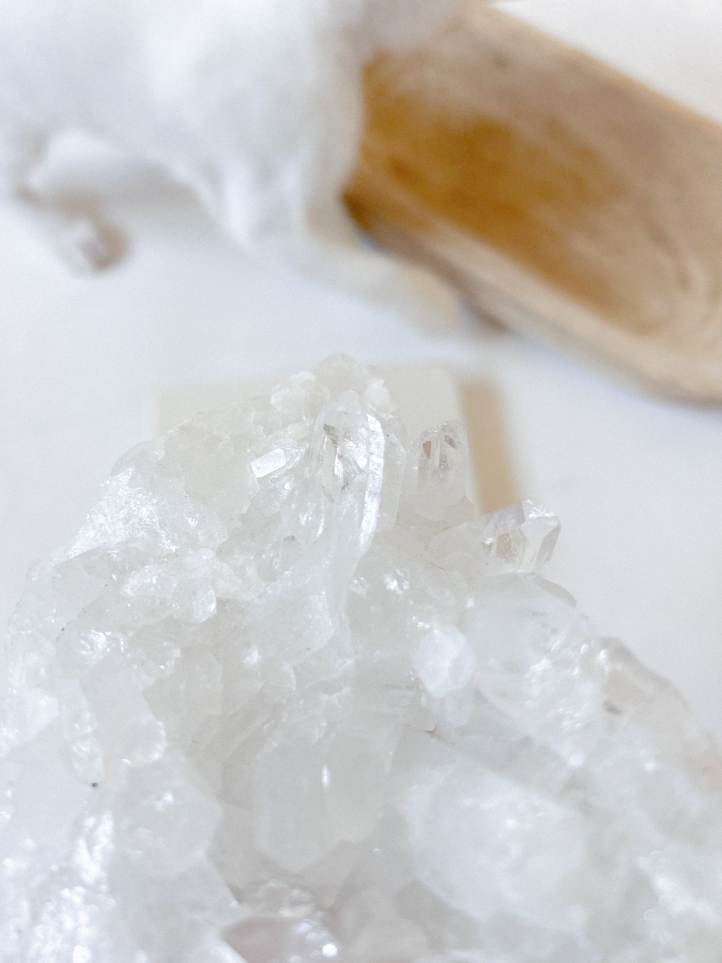 Drusa Quartzo Cristal