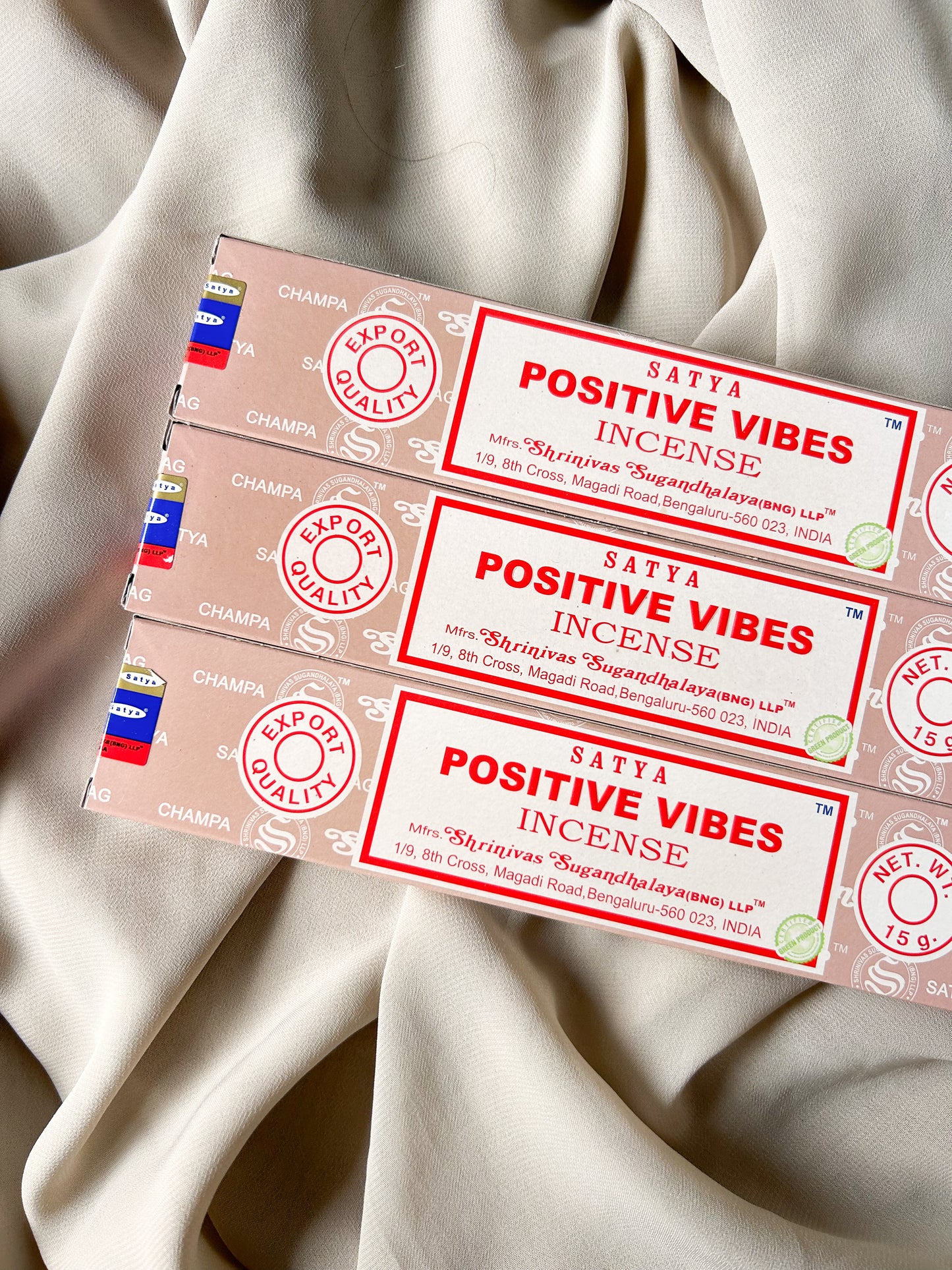 Incenso Positive Vibes
