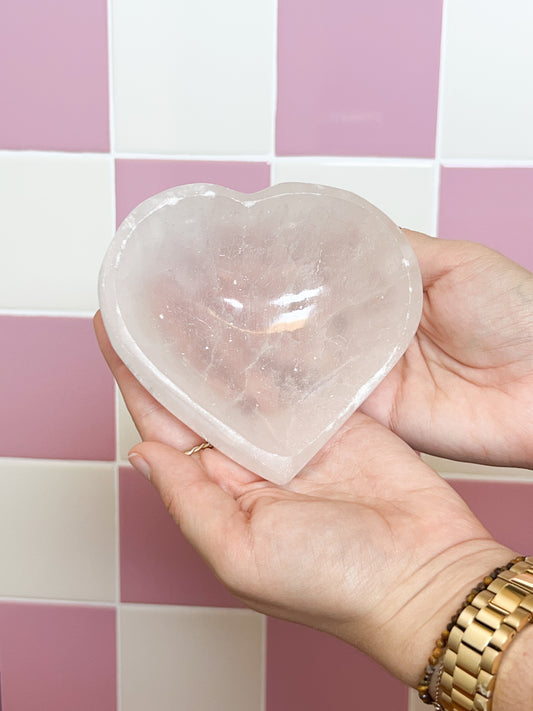 Taça Selenite (Coração)