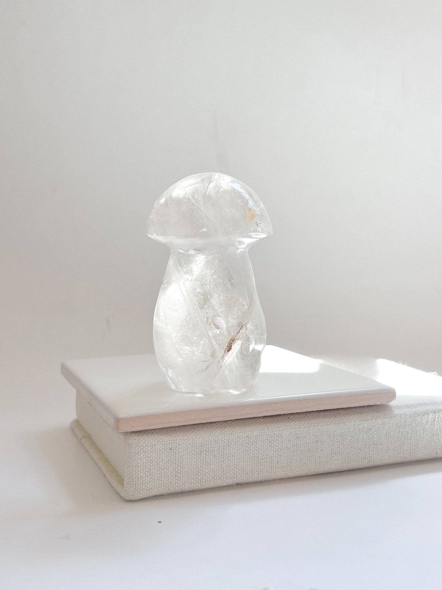 Cogumelos Quartzo Cristal