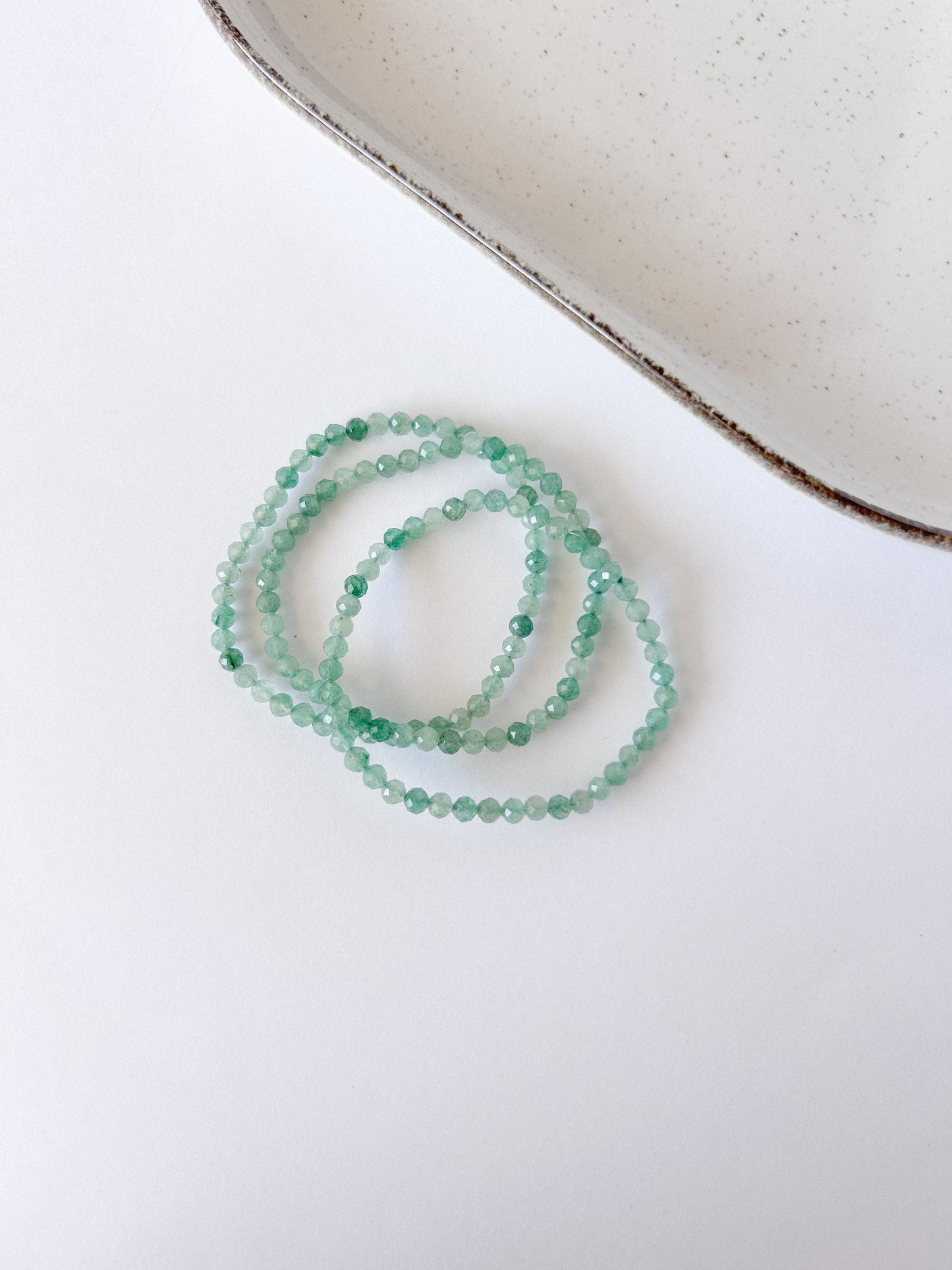 Pulseira Quartzo Verde Facetada