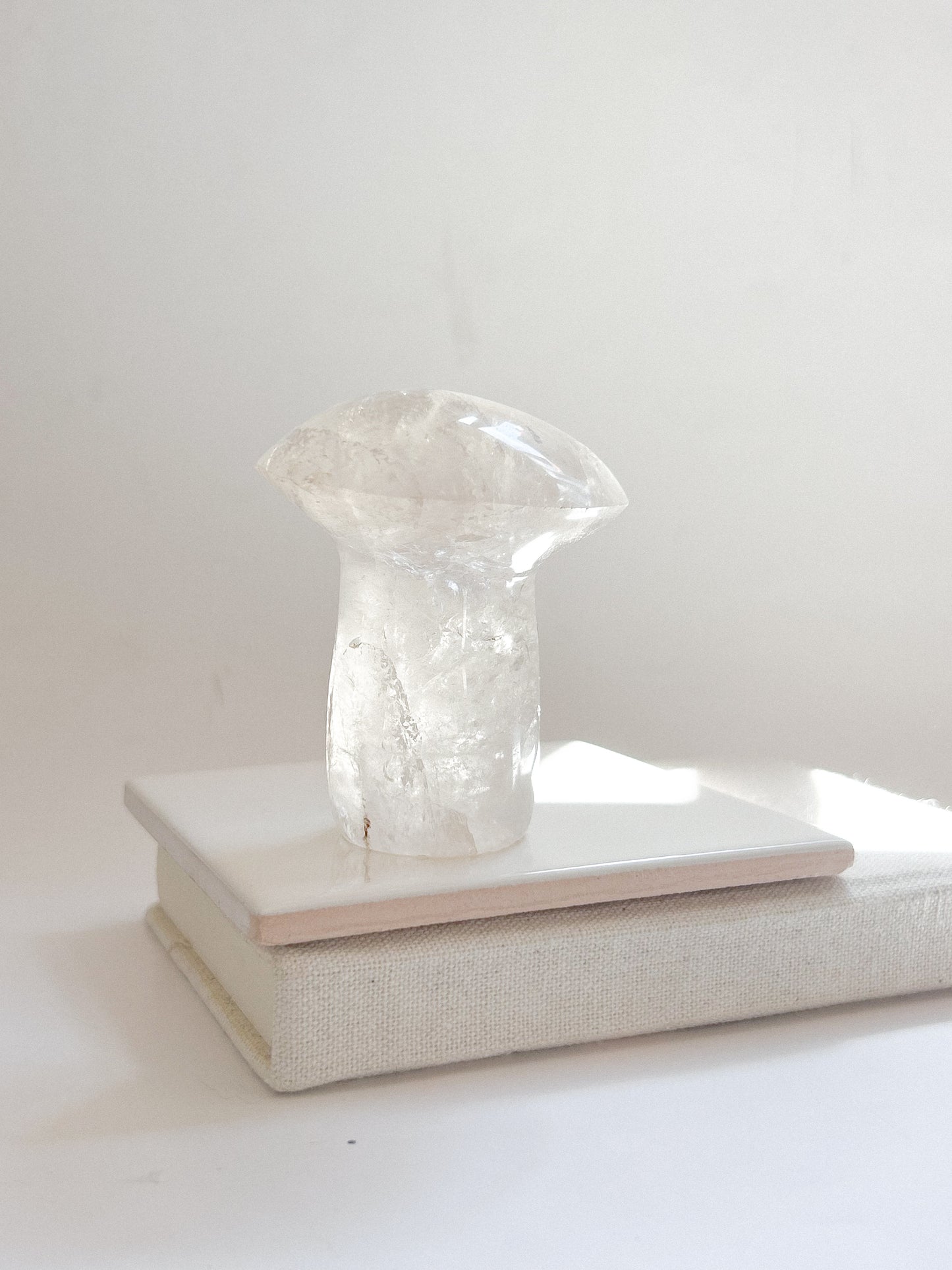 Cogumelos Quartzo Cristal