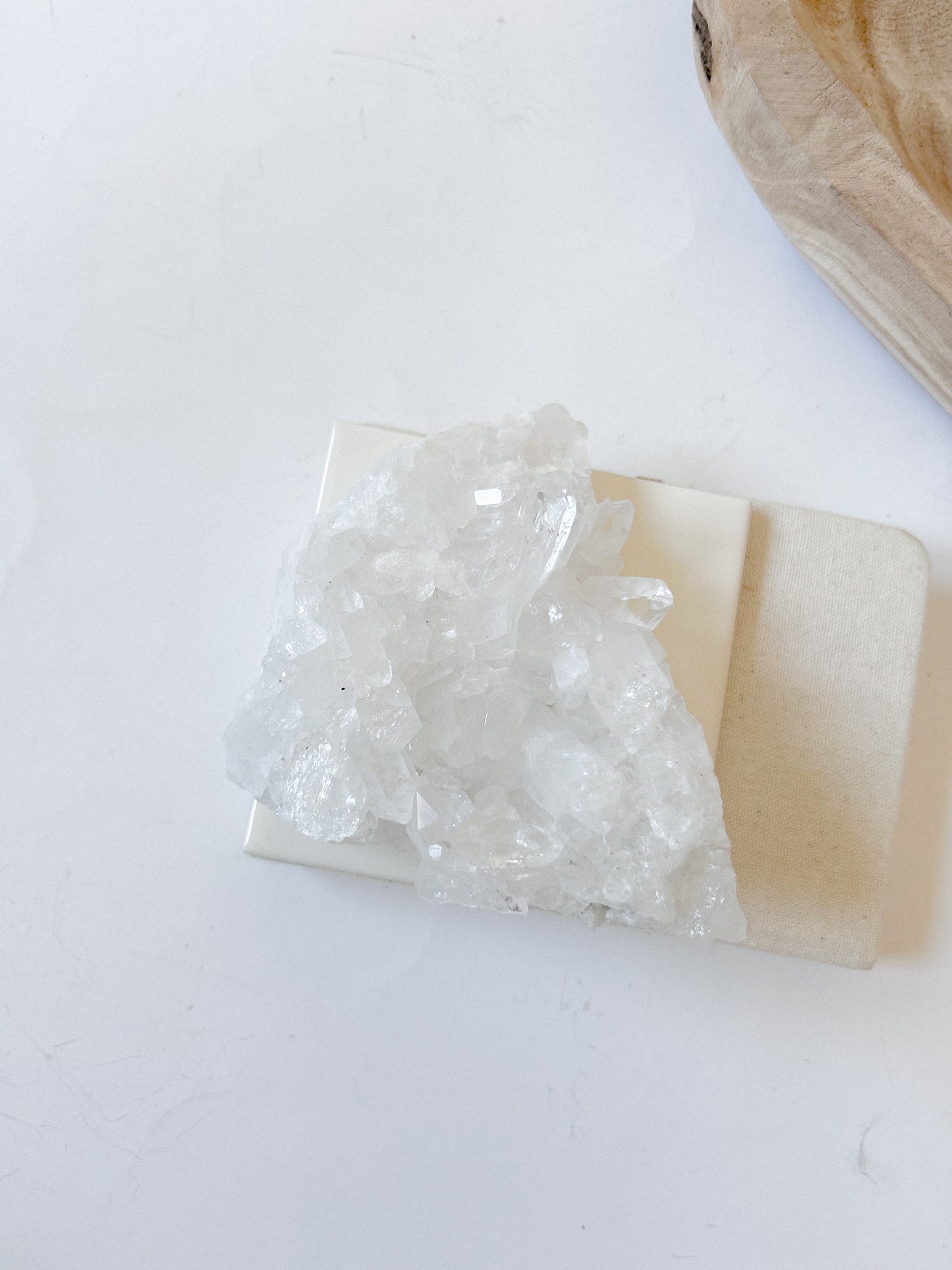 Drusa Quartzo Cristal