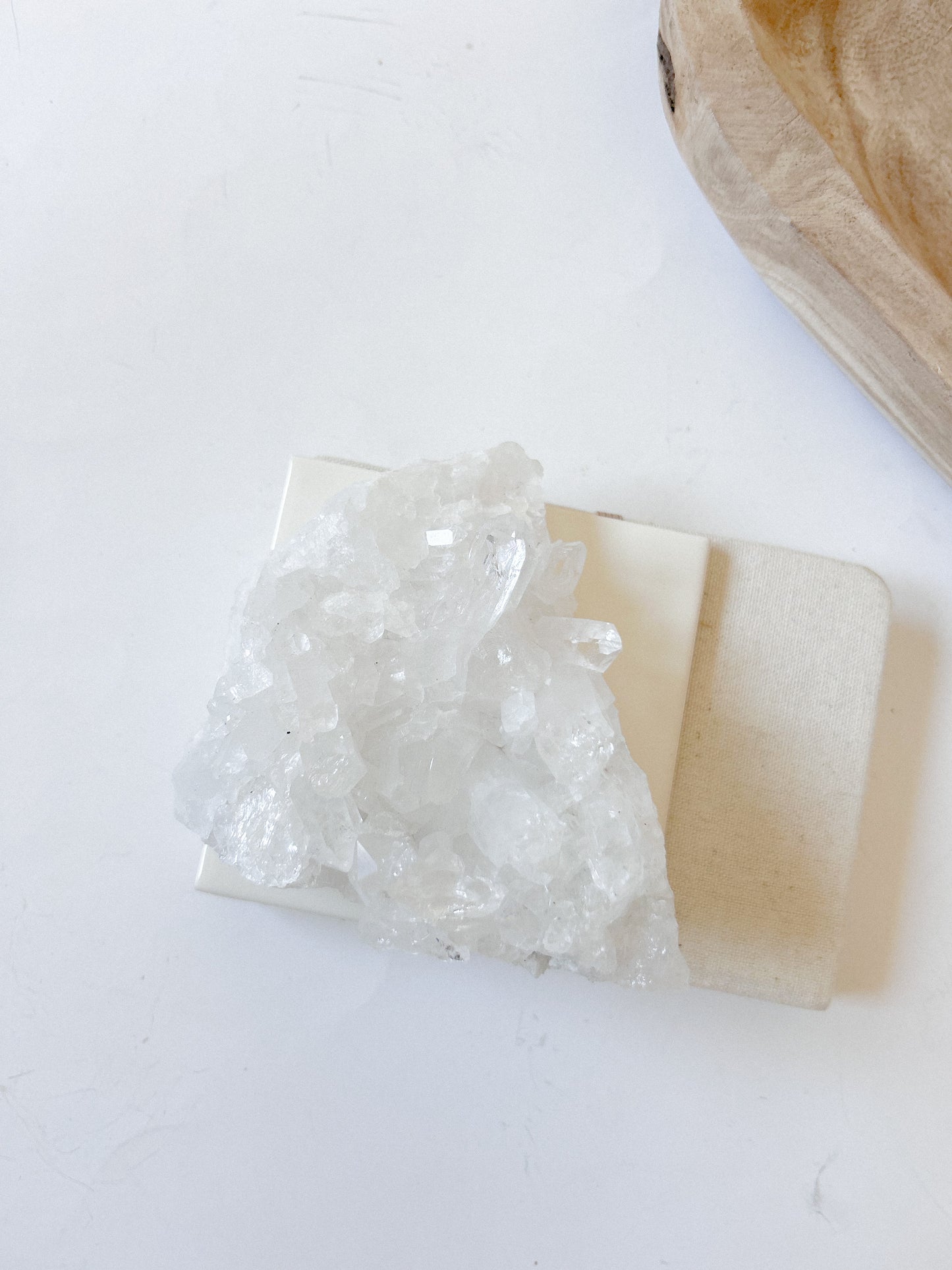 Drusa Quartzo Cristal
