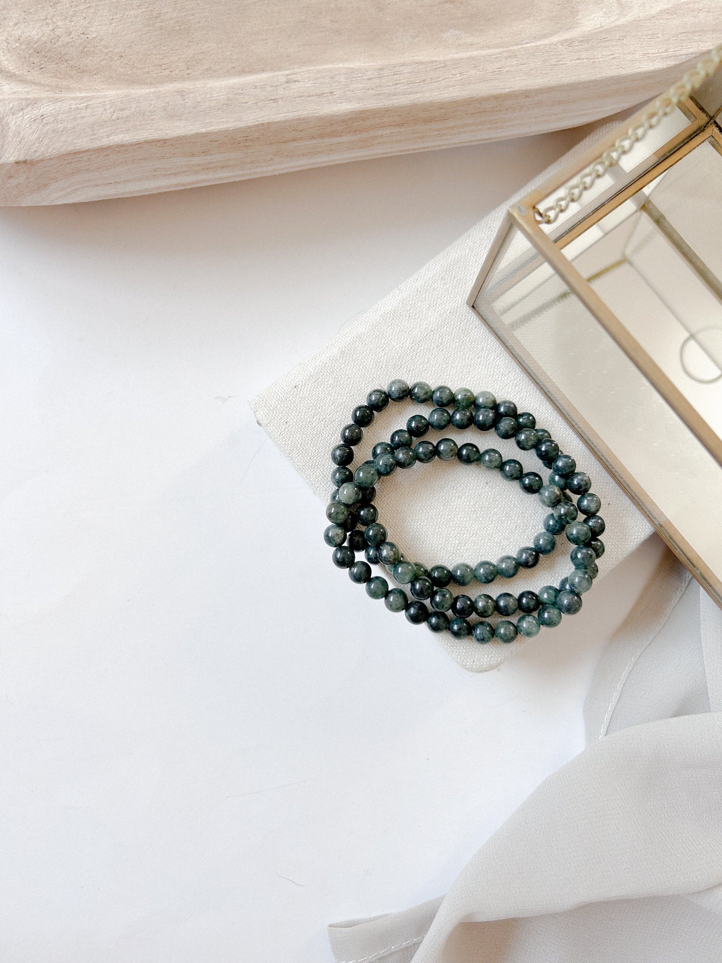 Pulseira Cianite Verde