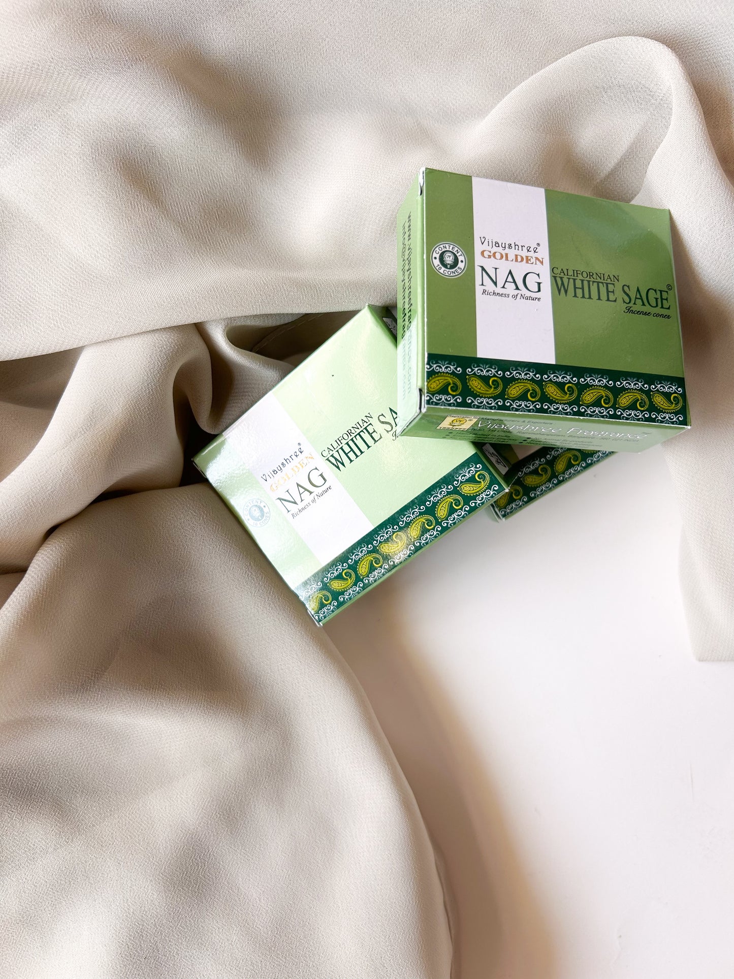 Incenso Cone White Sage