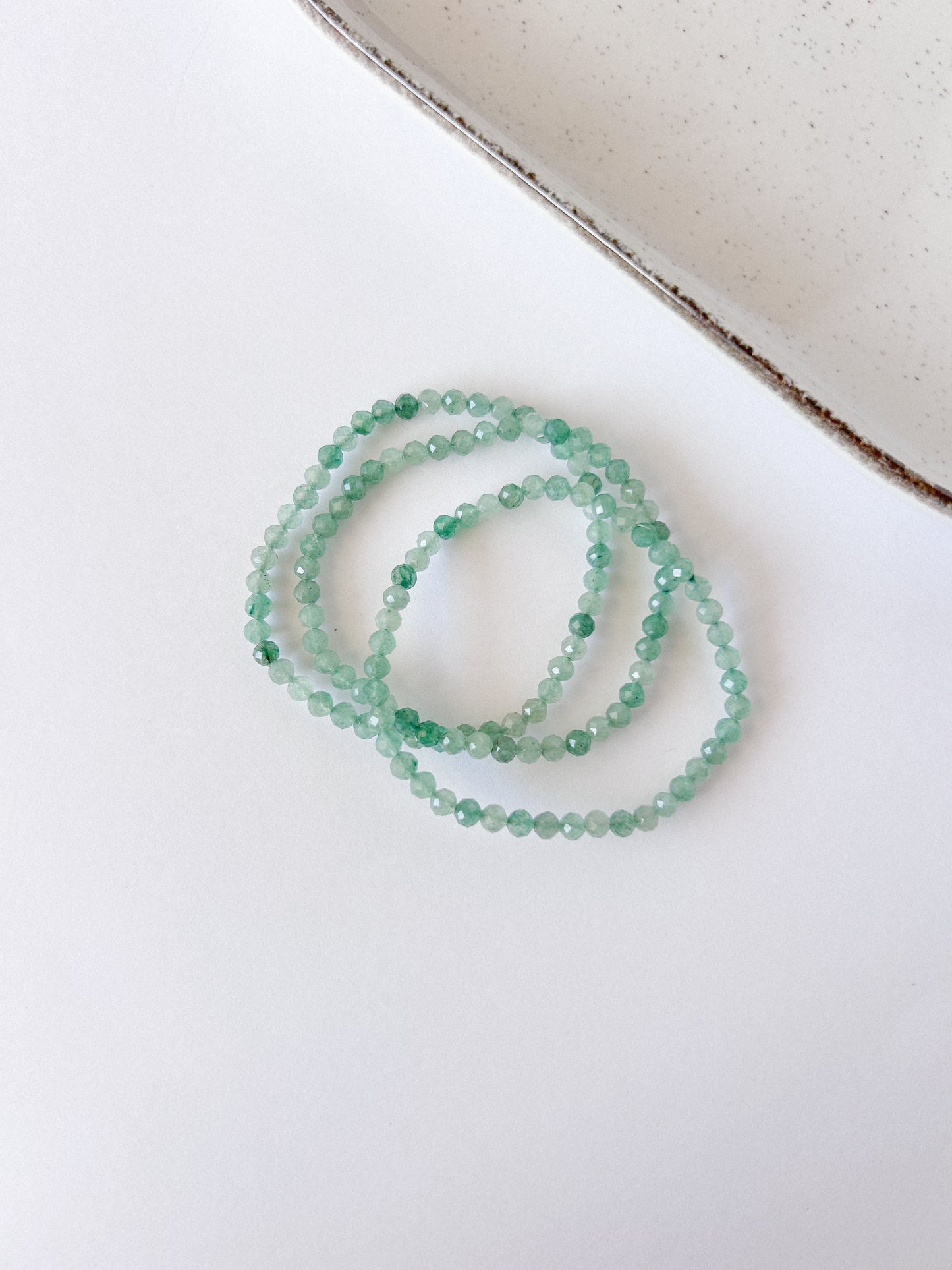 Pulseira Quartzo Verde Facetada