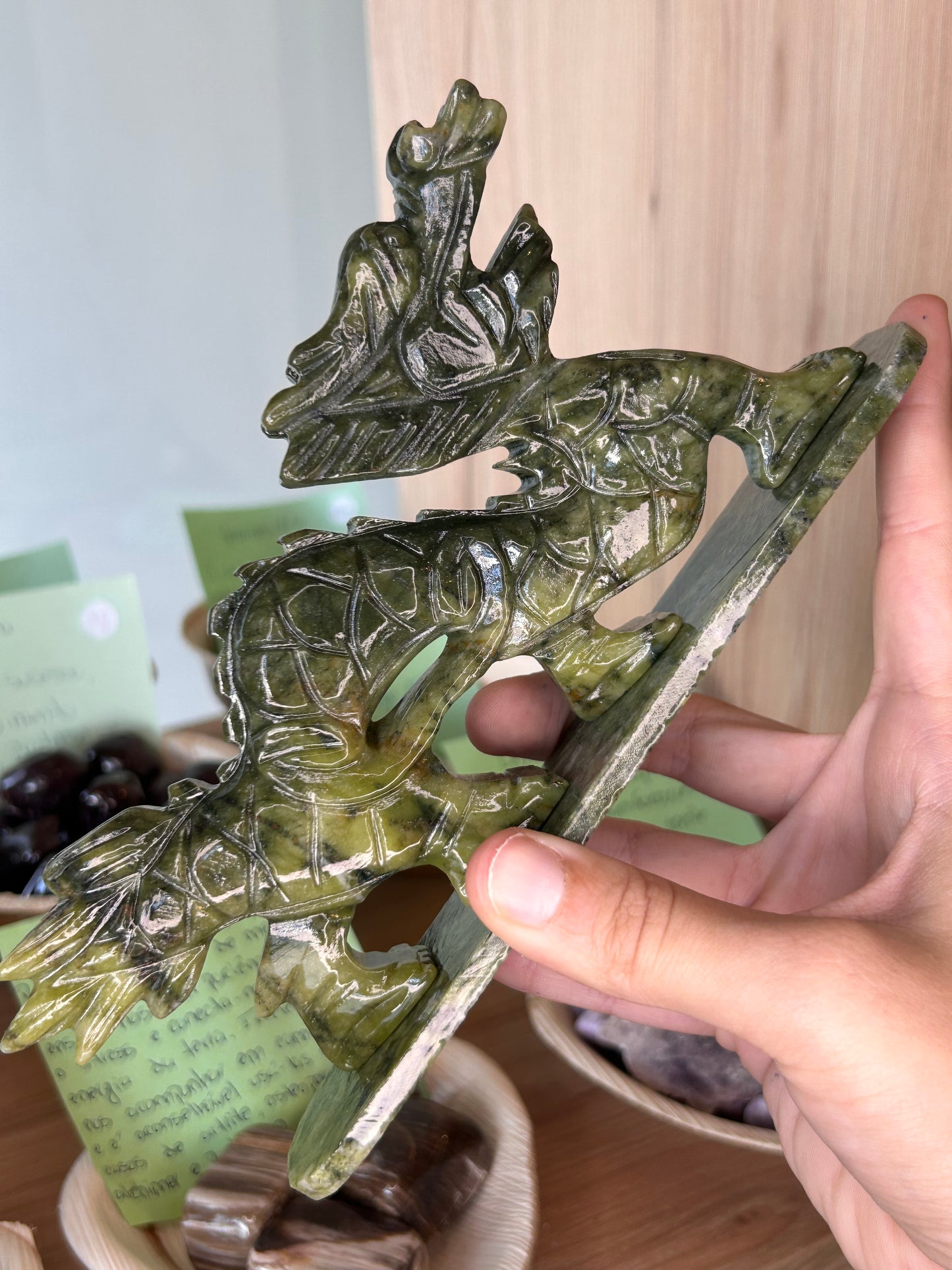 Dragão Jade Verde