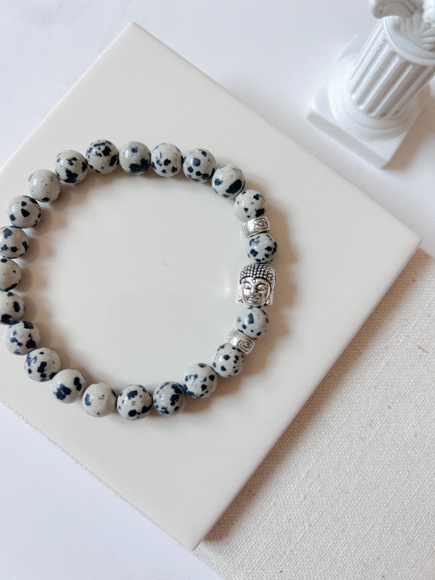 Pulseira Jaspe Dálmata