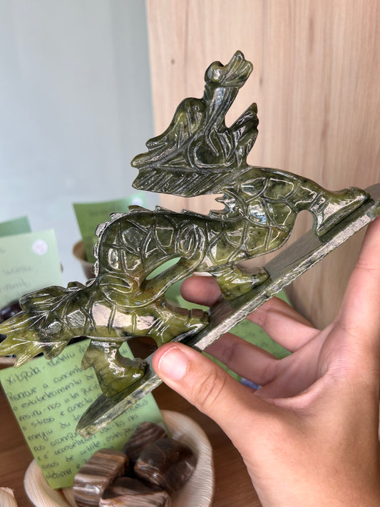 Dragão Jade Verde