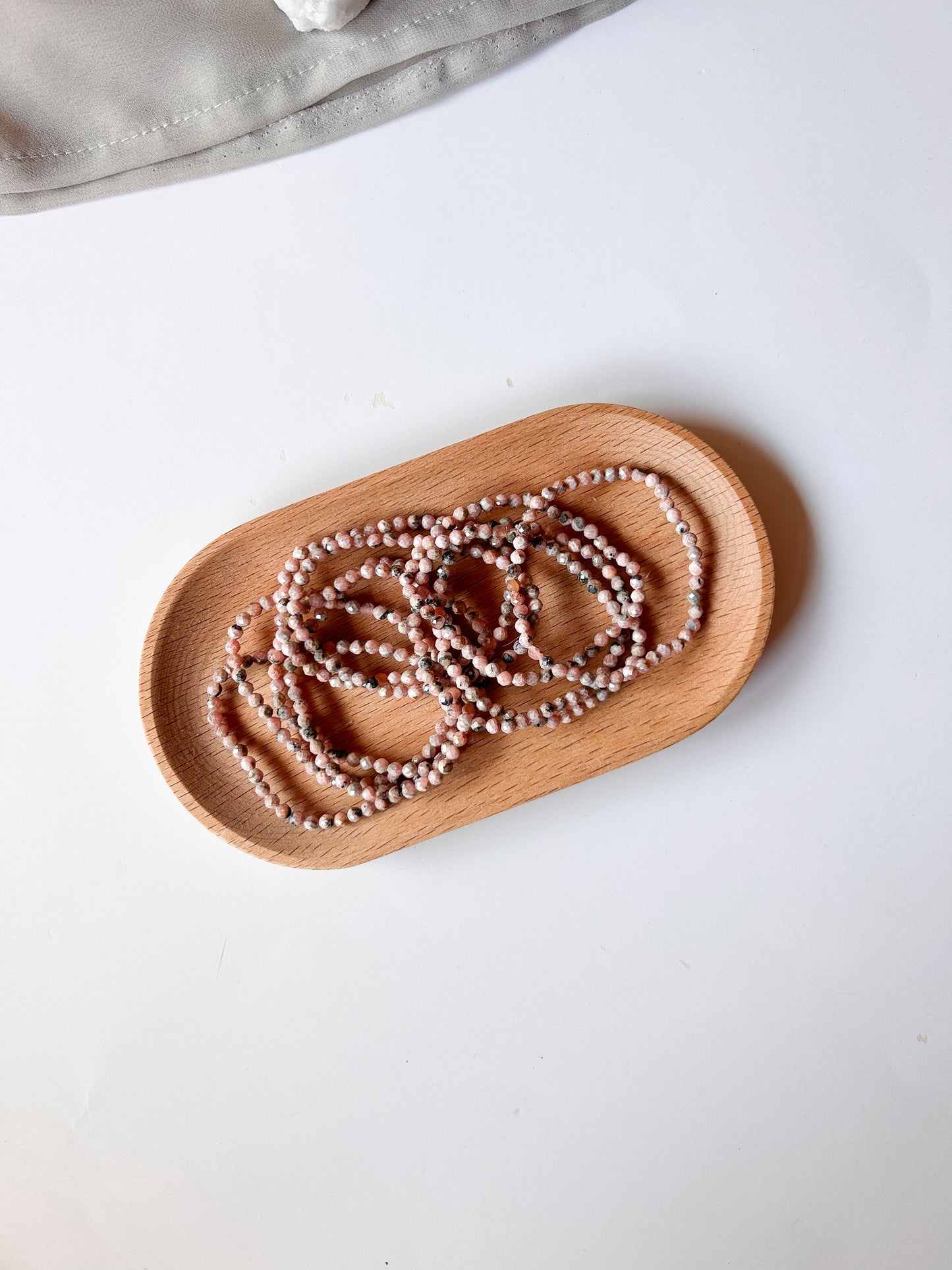 Pulseira Rodocrosite Facetada