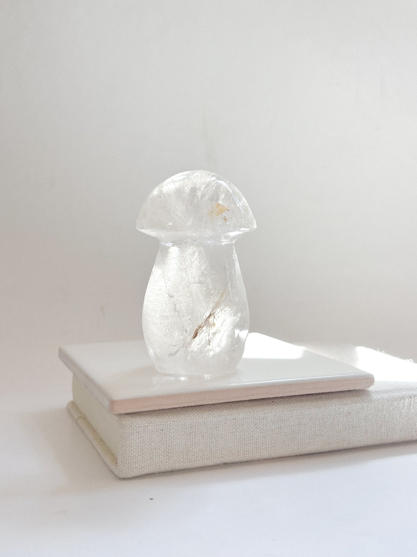 Cogumelos Quartzo Cristal