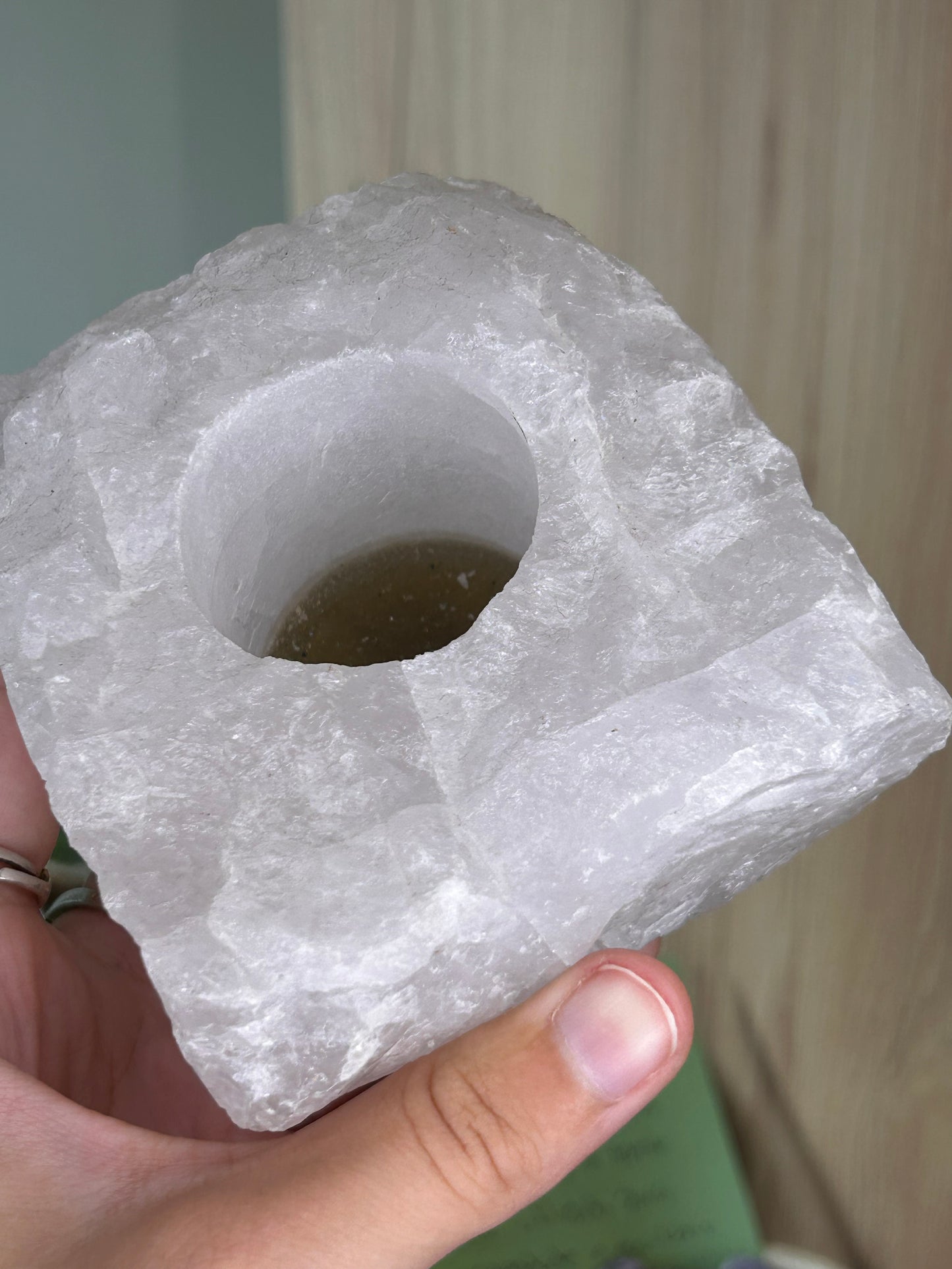 Porta Velas Quartzo