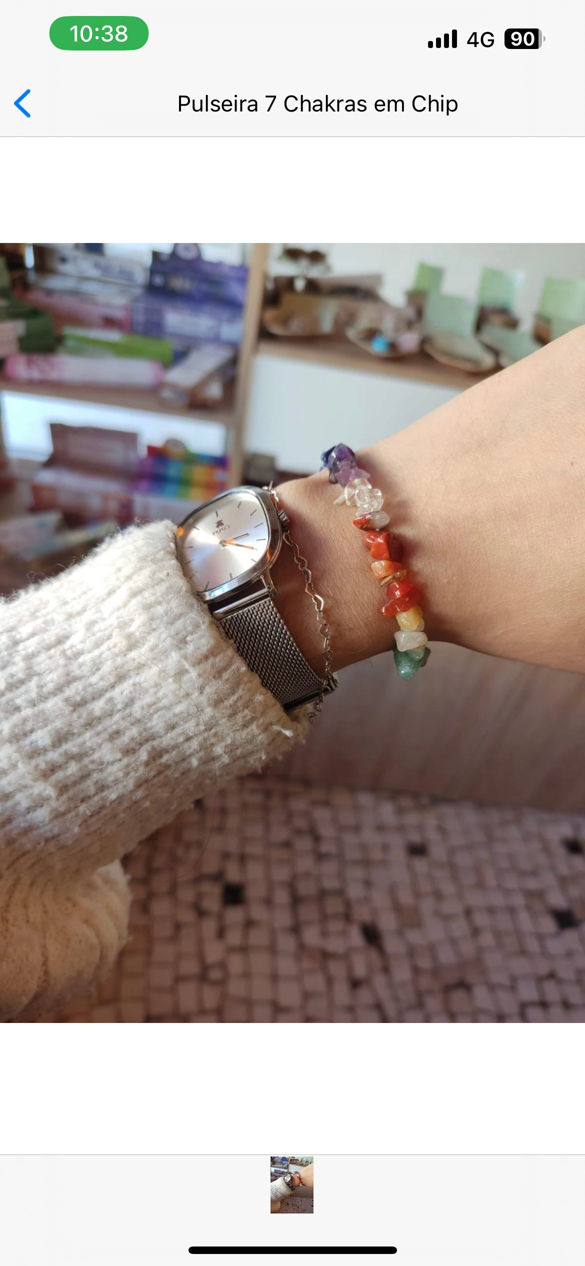 Pulseira 7 Chakras Chip