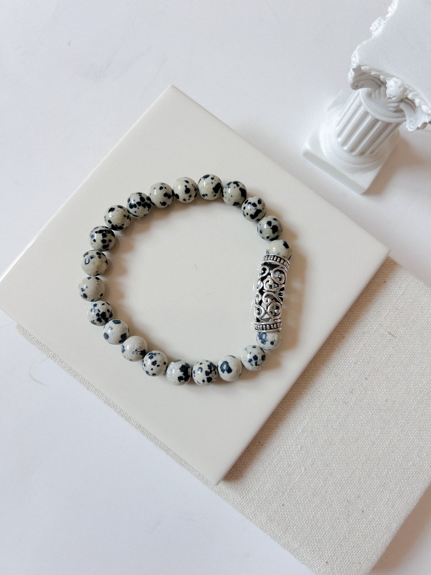 Pulseira Jaspe Dálmata