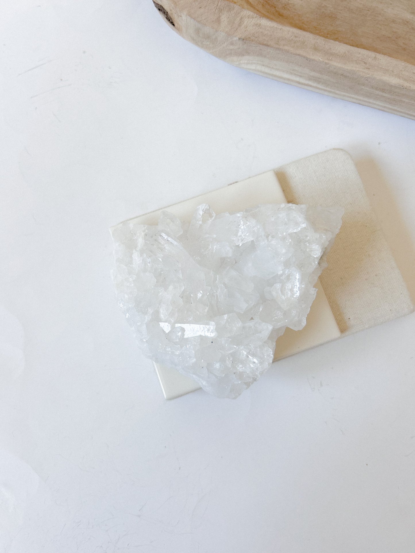 Drusa Quartzo Cristal