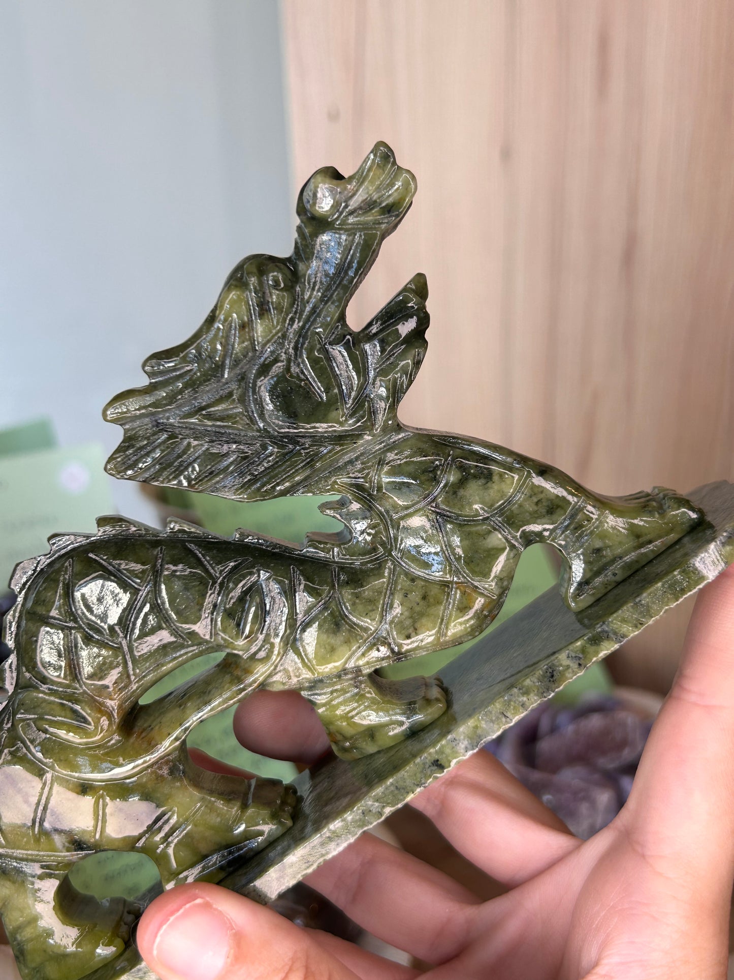 Dragão Jade Verde