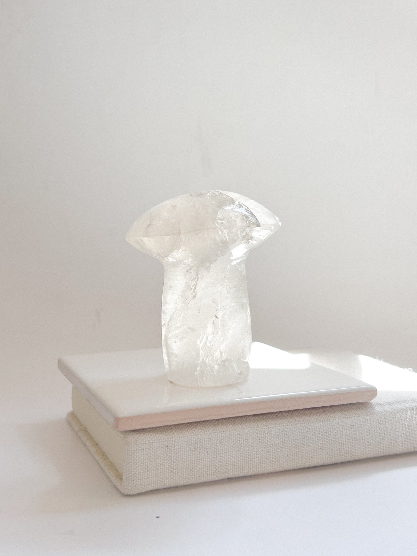 Cogumelos Quartzo Cristal