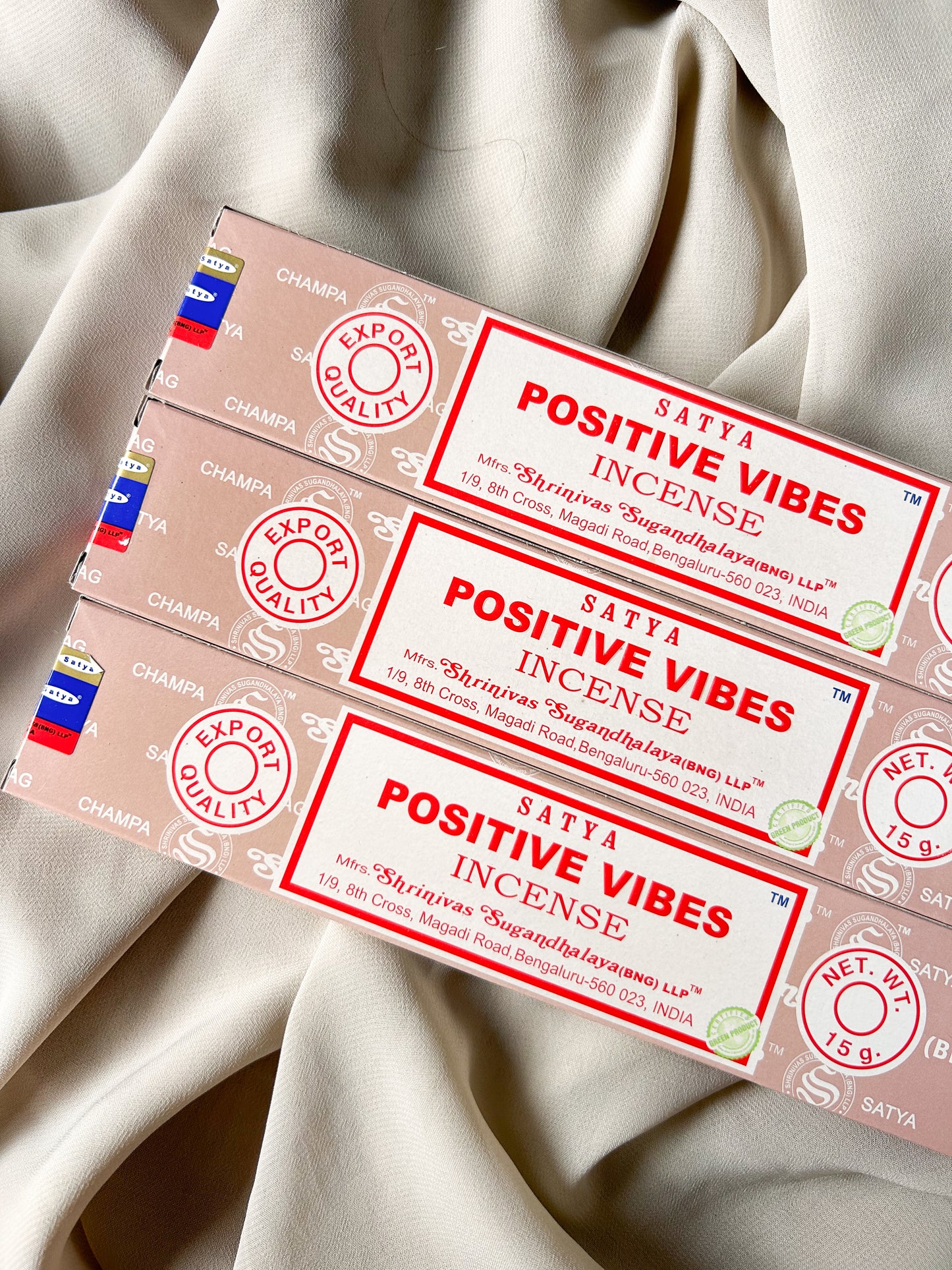 Incenso Positive Vibes