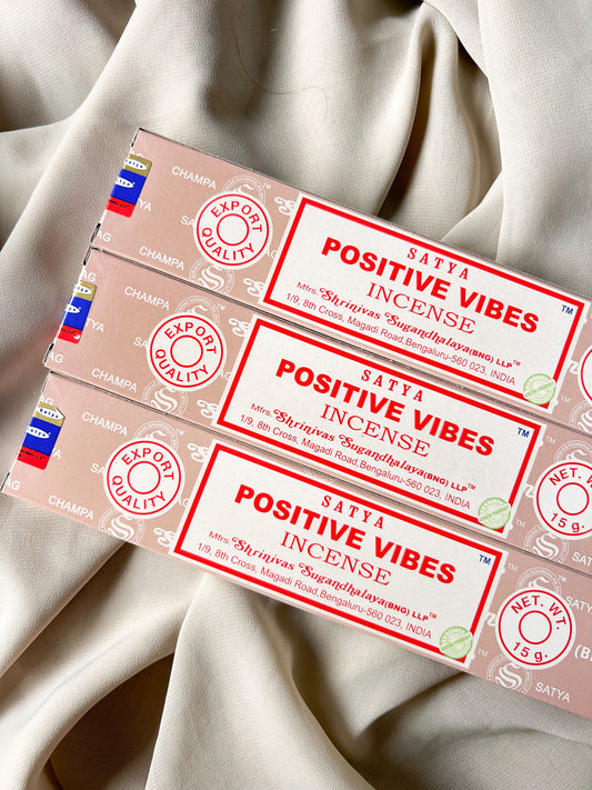 Incenso Positive Vibes