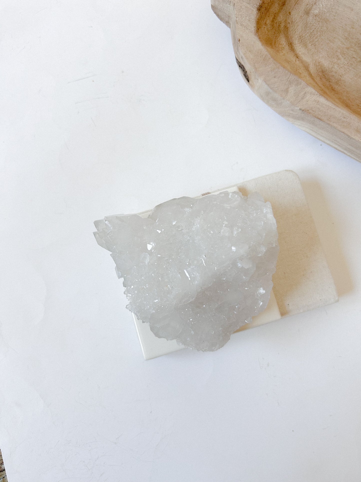 Drusa Quartzo Cristal