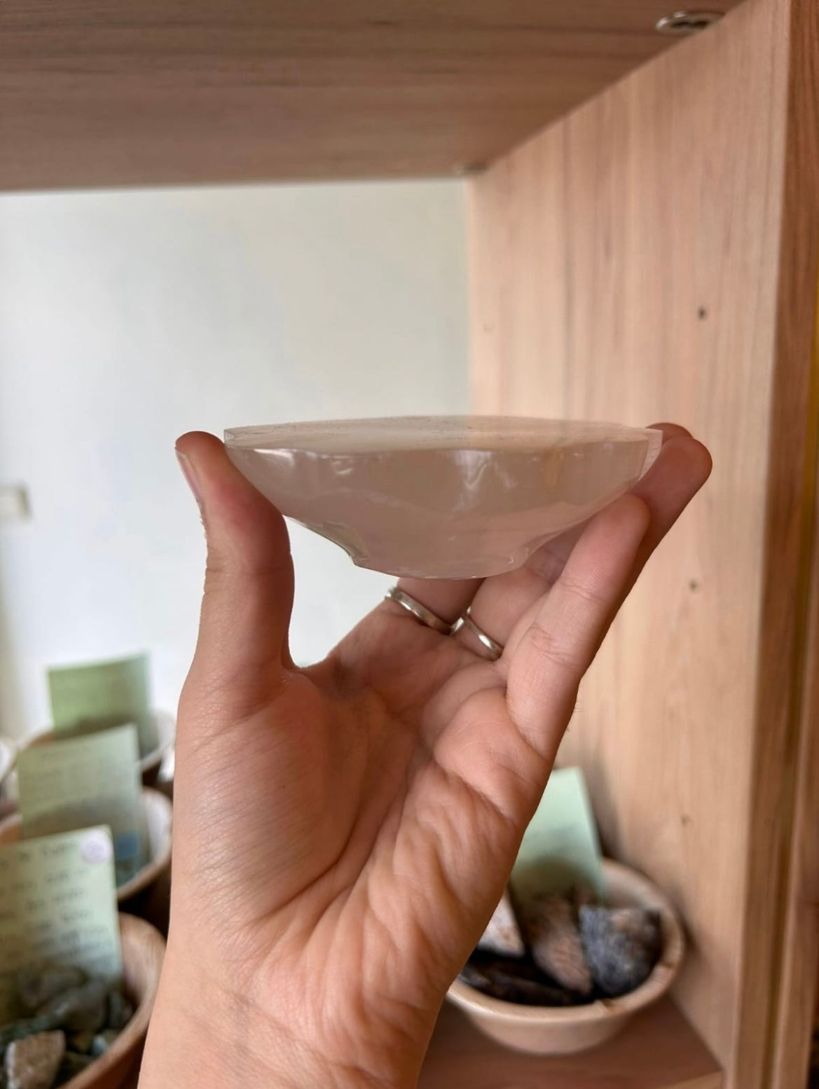 Base Selenite Flor