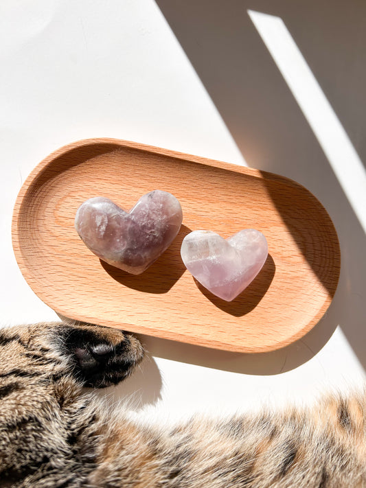 Coração Fluorite