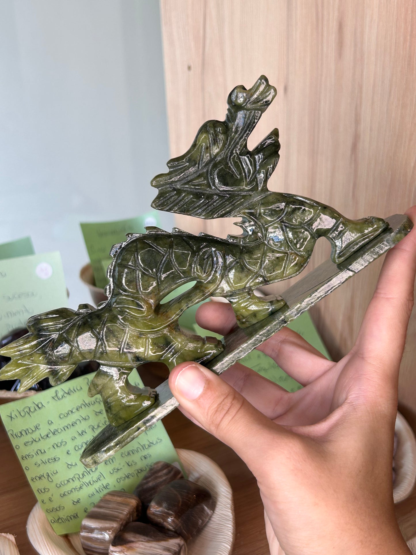 Dragão Jade Verde