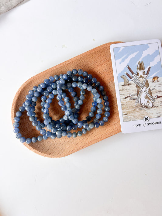 Pulseira Cianite Azul