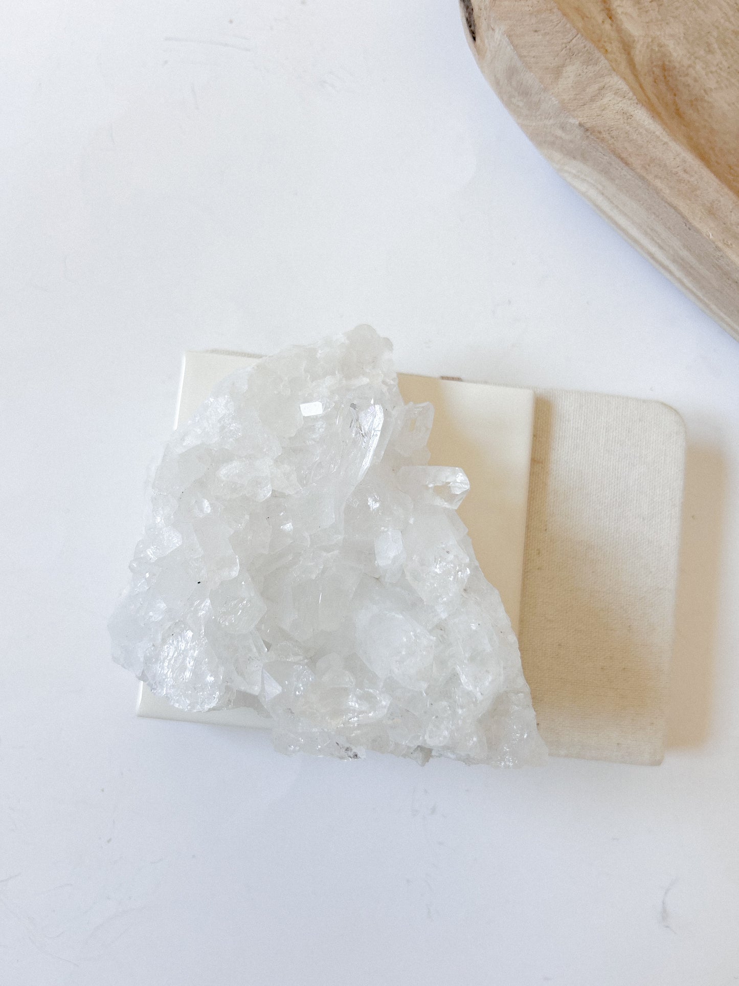 Drusa Quartzo Cristal